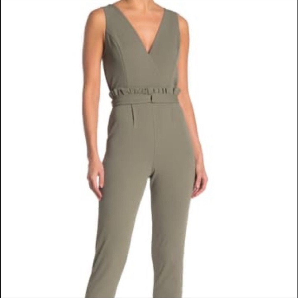 NWT sage green jumpsuit